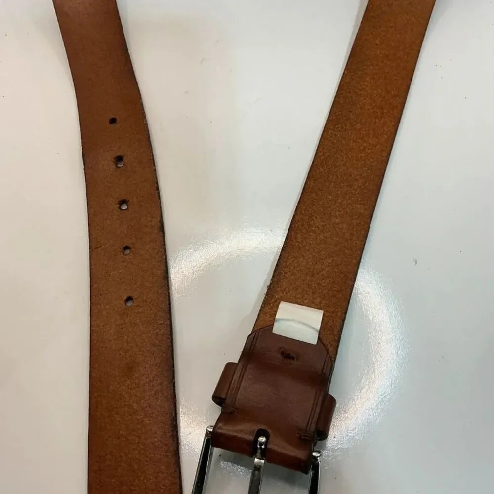 Banana Republic Brown Leather Belt Men’s Size 36 1.25” Casual Dress